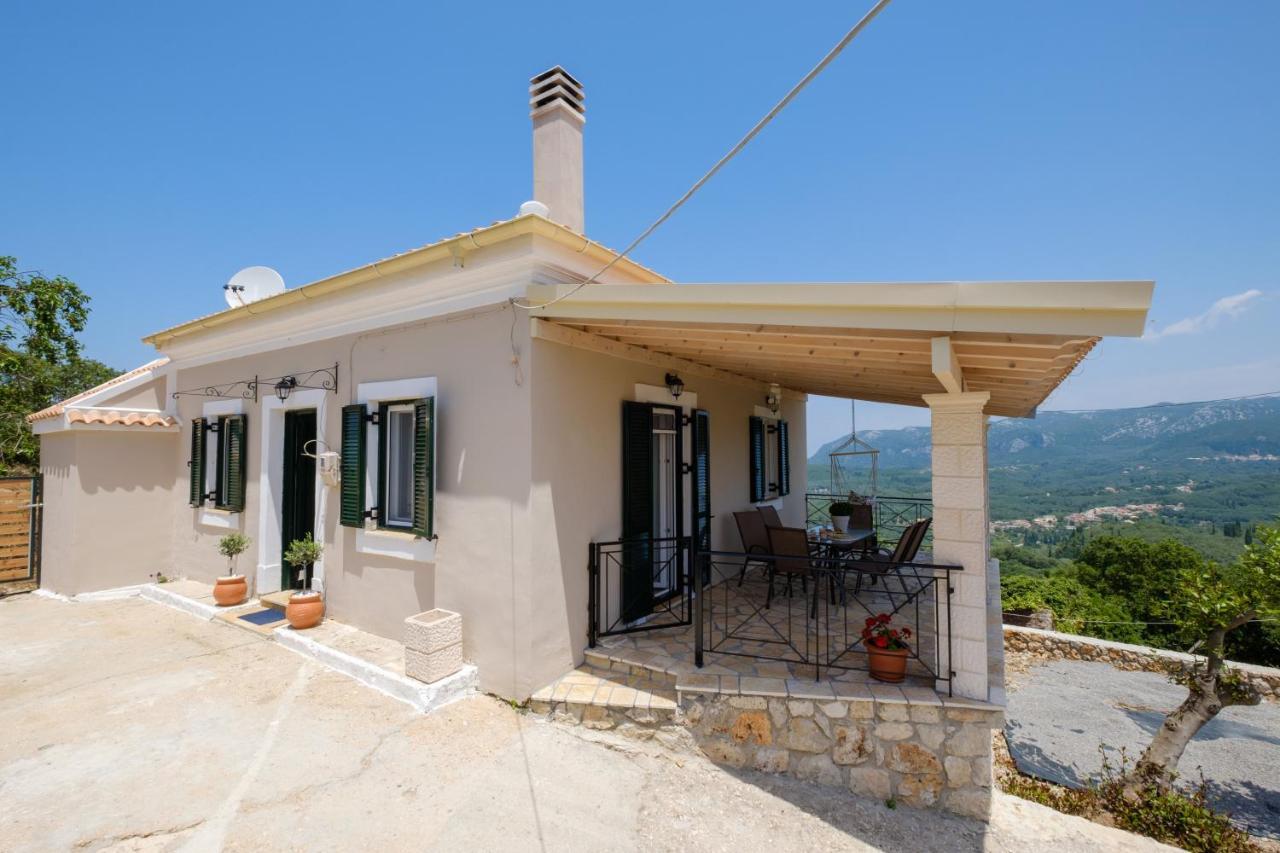 Koukoutsa House With Swimming Pool Corfu Sokraki Villa Sokrákion Exterior photo