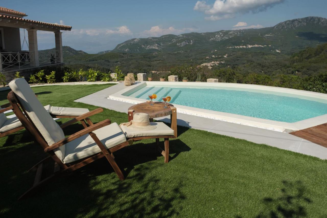Koukoutsa House With Swimming Pool Corfu Sokraki Villa Sokrákion Exterior photo