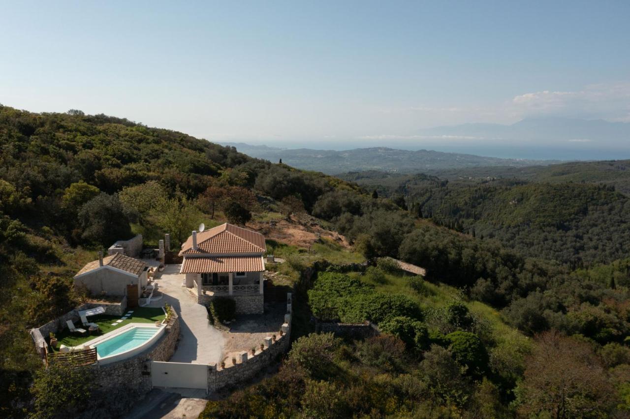 Koukoutsa House With Swimming Pool Corfu Sokraki Villa Sokrákion Exterior photo