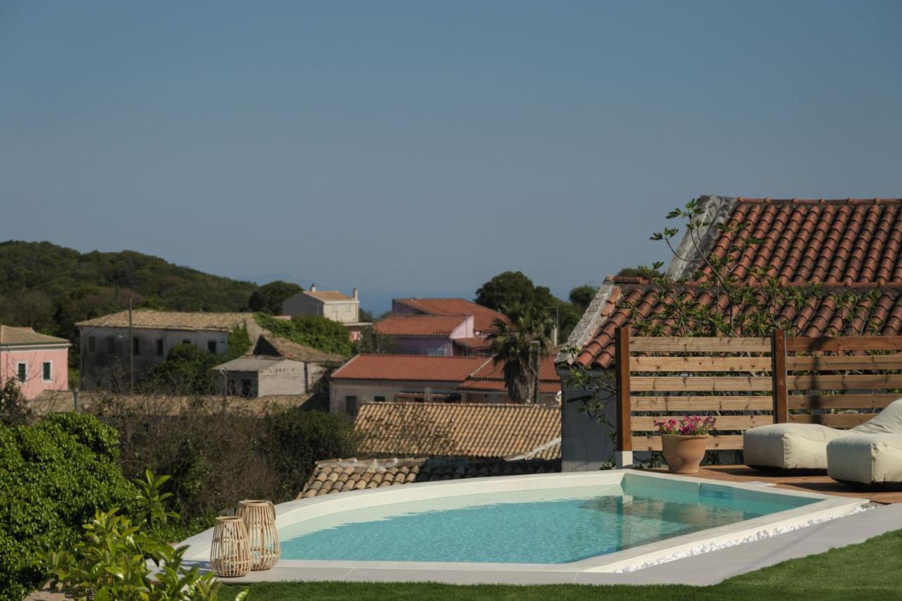 Koukoutsa House With Swimming Pool Corfu Sokraki Villa Sokrákion Exterior photo