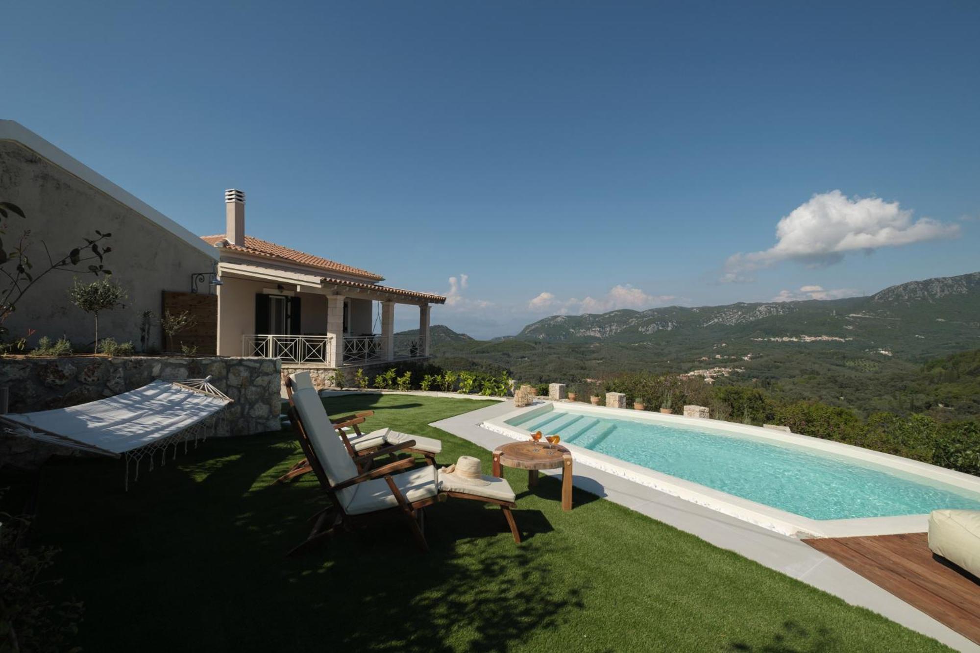Koukoutsa House With Swimming Pool Corfu Sokraki Villa Sokrákion Exterior photo